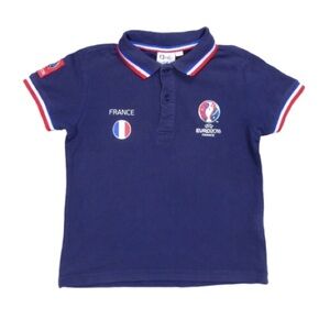 2016 France Kids Polo Shirt - Navy